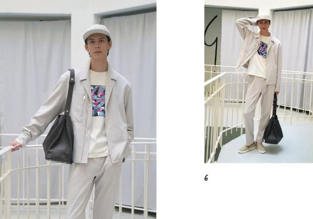 agnès b. HOMME l’été 2027 lookbook by Je... — Agnès B