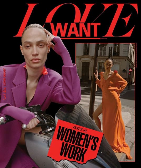 Love Want issue 43 Covers Women's Work — Love Want Magazine