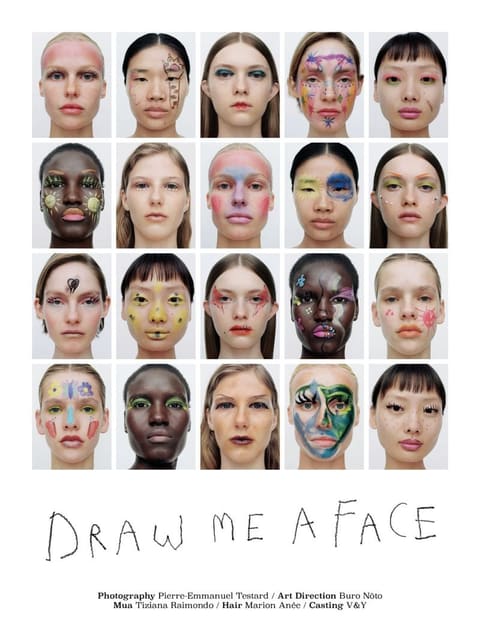 DRAW ME A FACE - Part 1