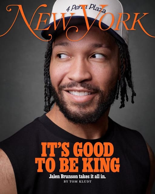 Jalen Brunson's Victory Lap — New York Magazine