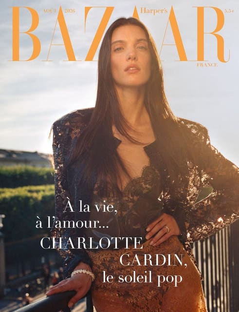 Harper's Bazaar France August 2026 Cover — Harper's Bazaar France