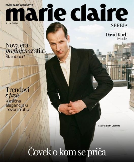 Marie Claire Serbia July 2026 Cover — Marie Claire Serbia