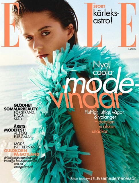 Elle Sweden July 2026 Cover — Elle Sweden