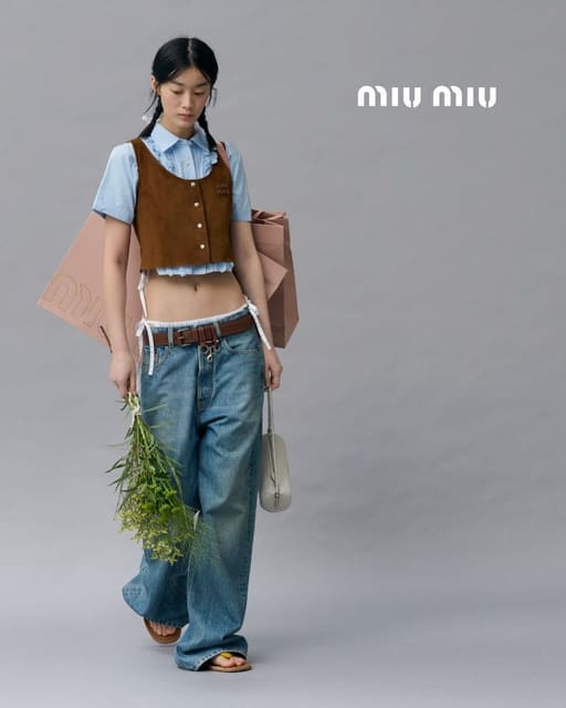 Miu Miu Signatures Denim — Miu Miu