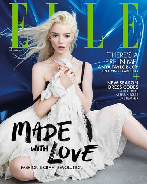 Elle UK September 2026 Cover — Elle UK