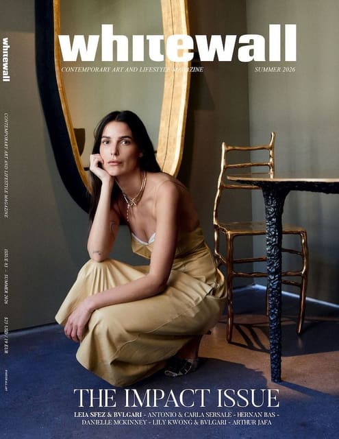 Whitewall Magazine Summer 2026 Cover by ...