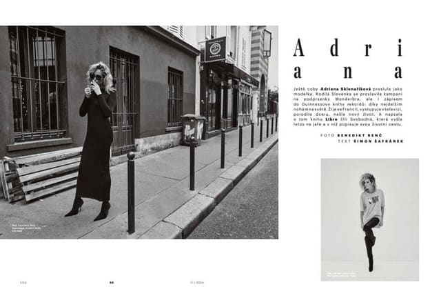 Adriana Karembeu — Esquire Czech Republic