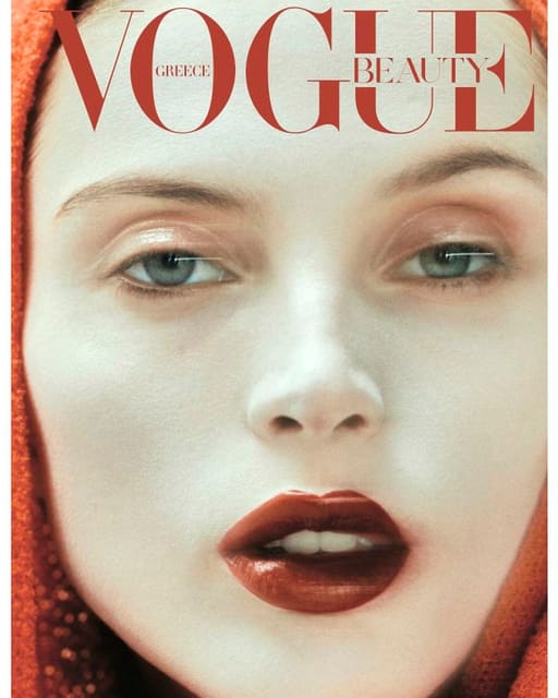 Vogue Greece Beauty October 2025 cover — Vogue Greece