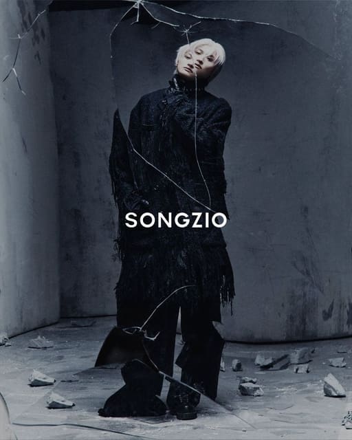 Songzio A/W 2026 Campaign: Crushed Cast Constructed — Songzio