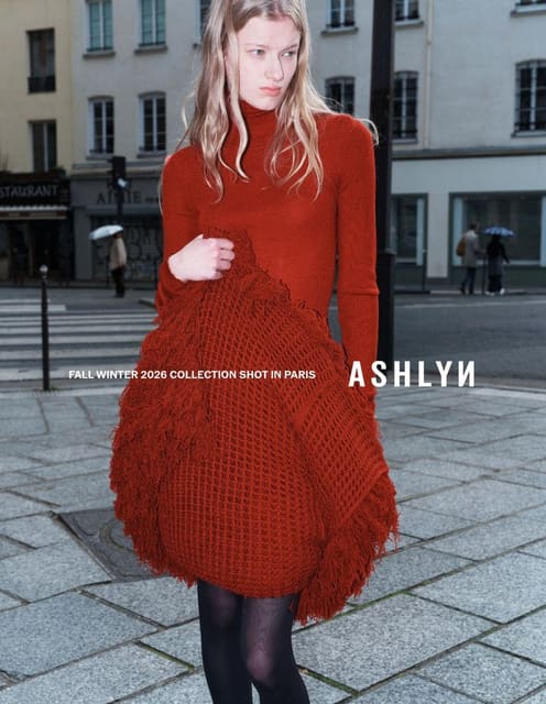 Ashlyn F/W 2026 Campaign — Ashlyn