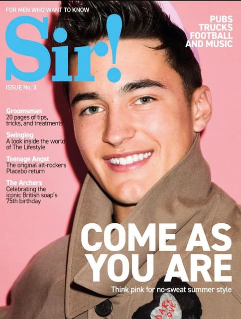 Sir! Magazine Issue 03 June 2026 Cover
