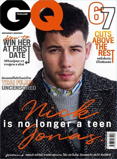 Nick Jonas — GQ Thailand
