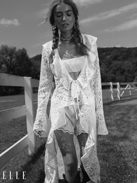 Olviya Kukhtaruk on Modeling, Burnout, and Building a Career That Lasts by Nikolaenko Tetiana — Elle Bulgaria