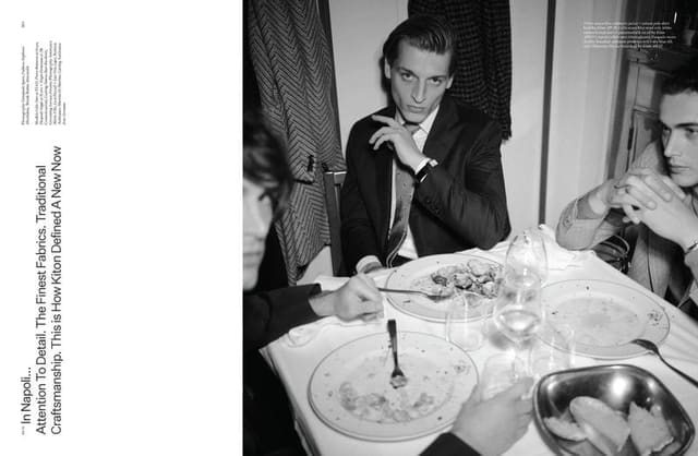 Arena Homme + Kiton — Arena Homme +