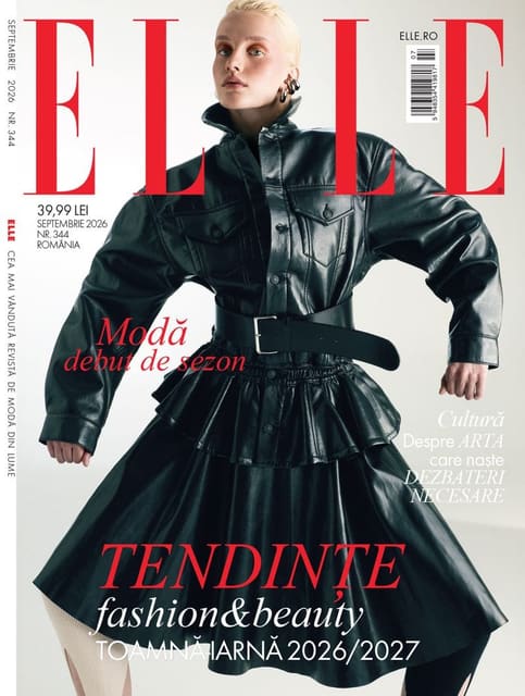 Sasha for Cover ELLE Romania — Elle Romania