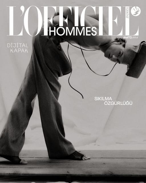 L'Officiel Hommes Turkey September Digital Cover by Thi Santos — L'Officiel Hommes Turkey