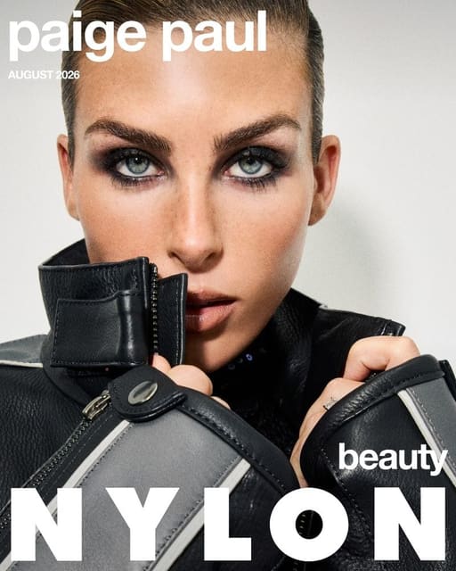 Nylon Magazine August 2026 Beauty Cover — Nylon Magazine