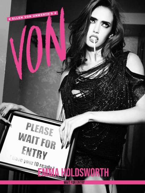 WAIT FOR ENTRY — Von Magazine