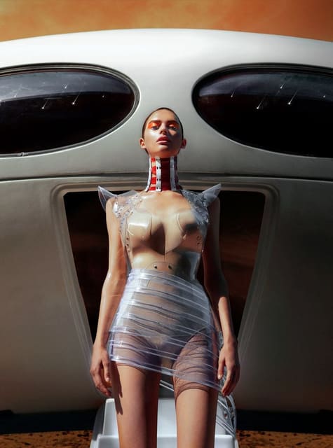 First Woman on Mars — Vogue Arabia