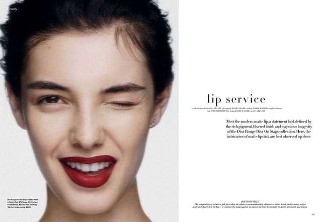 Lip Service — Harper's Bazaar Australia