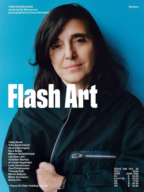 FLASH ART 356 FALL 2026 - Thea Djordjadze