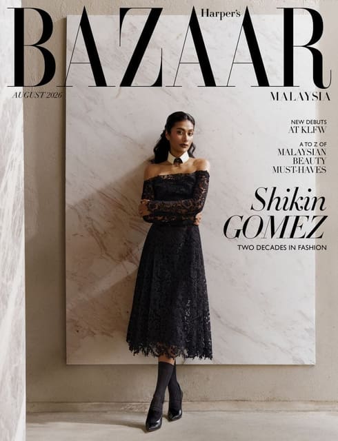 Harper's Bazaar Malaysia August 2026 Cover — Harper's Bazaar Malaysia
