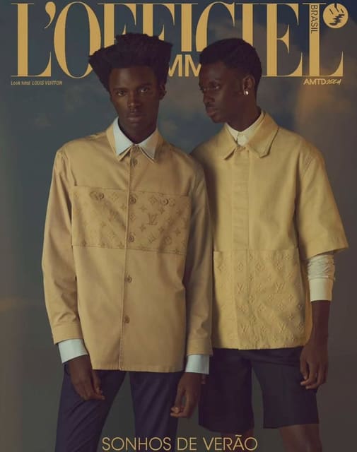 L'Officiel Hommes Brasil December 2024 Cover by Raquel Espirito Santo — L'Officiel Hommes Brasil