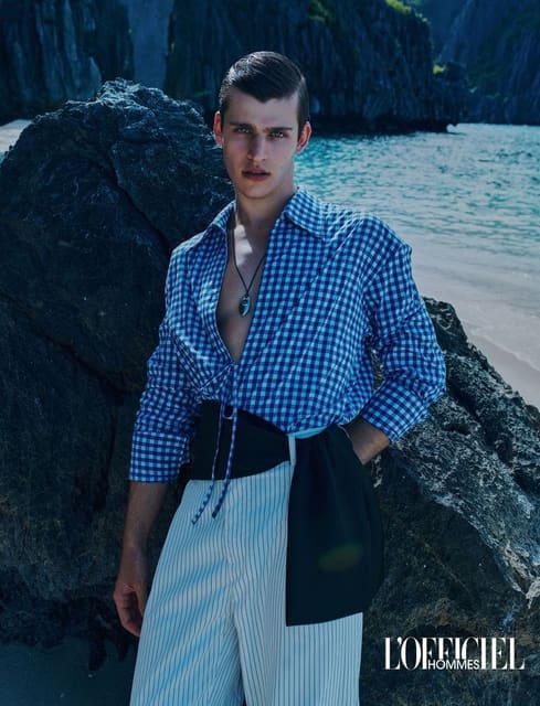 BLUE MARINE — L'Officiel Hommes Ukraine