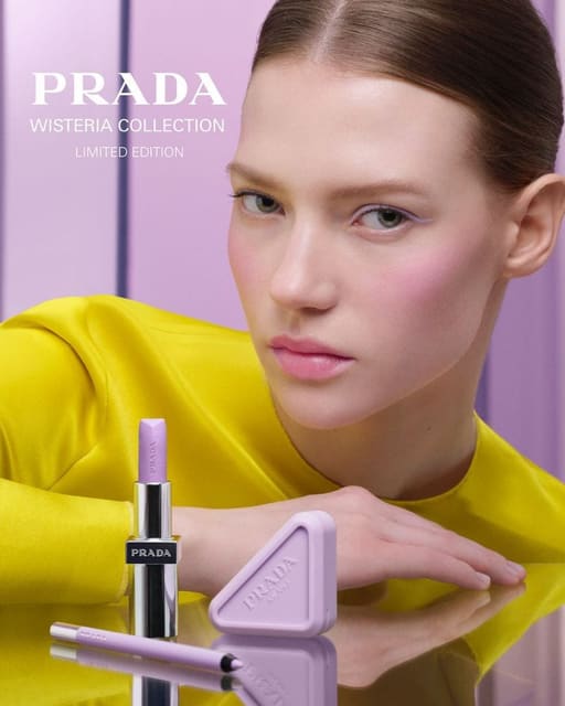 Prada Beauty Wisteria Global Campaign — Prada Beauty