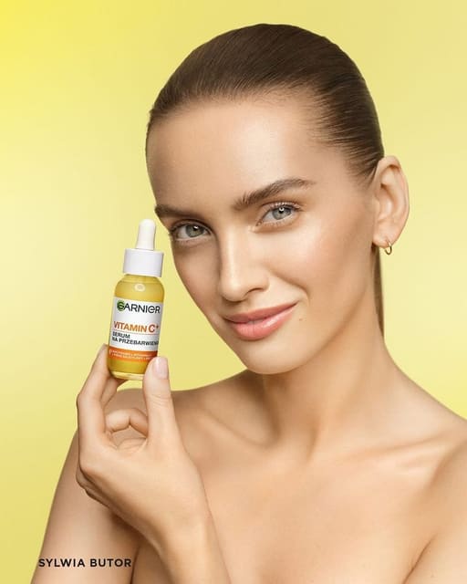 Garnier Poland Serum Vitamin C+ Ambassador Campaign by Łukasz Pęcak — Garnier