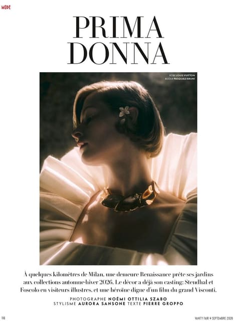 Prima Donna — Vanity Fair France