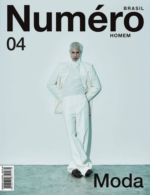 Numéro Homem Brasil Moda 04 Cover — Numéro Homem Brasil