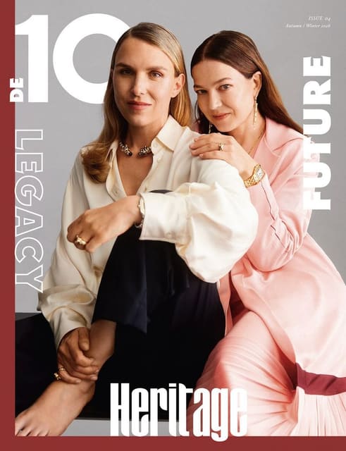 Lena & Hanna & Cartier — 10 Magazine Deutsch