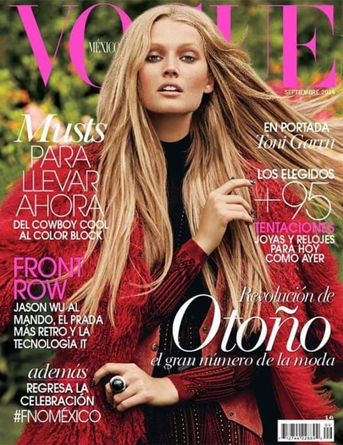 Vogue Mexico September 2014 Cover — Vogue Mexico