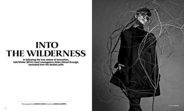 Into the wilderness — Essential Homme