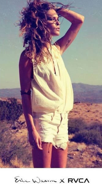 Erin Wasson/RVCA Spring 2010 — Erin Wasson/RVCA