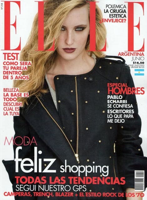 Elle Argentina June 2012 Cover — Elle Argentina