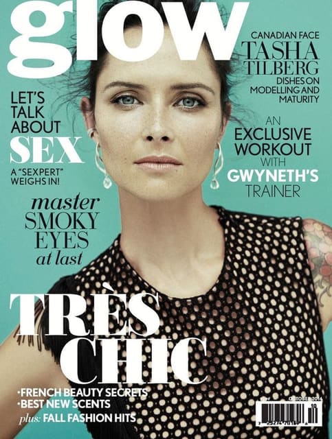 Glow Magazine October 2014 Cover — Glow Magazine (Canada)