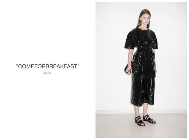 COMEFORBREAKFAST SS 15 — COMEFORBREAKFAST
