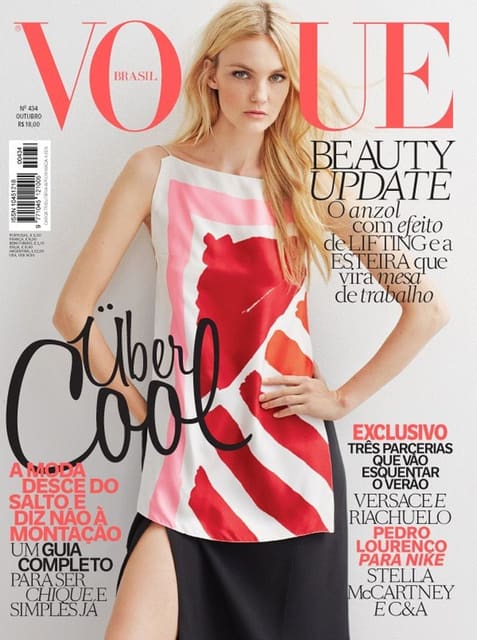 Vogue Brazil October 2014 Cover — Vogue Brasil