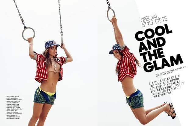 Cool and the Glam — Elle France