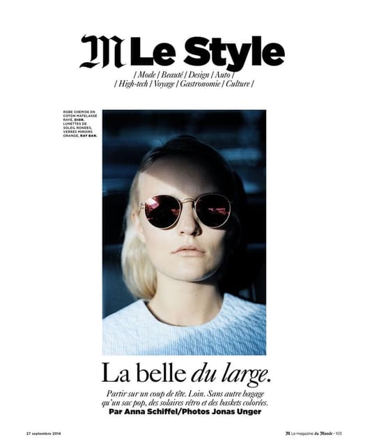 La Belle du Large by Jonas Unger — M Le magazine du Monde