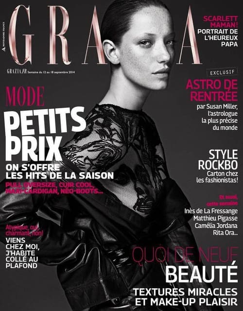 Grazia France September 12, 2014 Cover — Grazia France