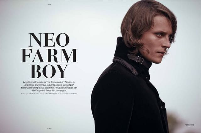 Neo Farm Boy — L'Officiel Hommes Switzerland