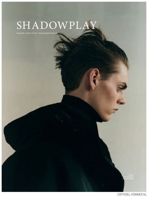 Shadow play — L'Officiel Hommes Netherlands