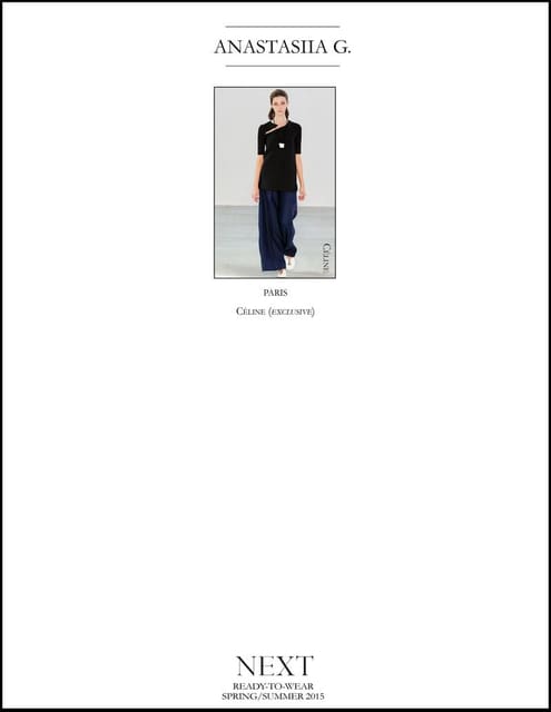 Next Models Spring/Summer 2015 Show Repo...