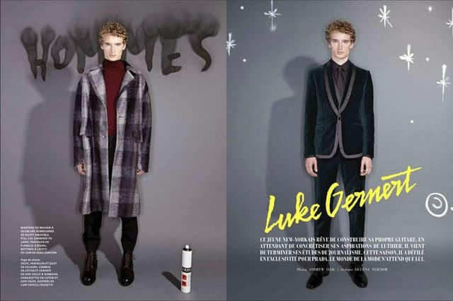 Luke Gernert — L'Officiel Hommes Paris