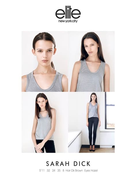 Elite NYC F/W 14 Polaroids/Portraits