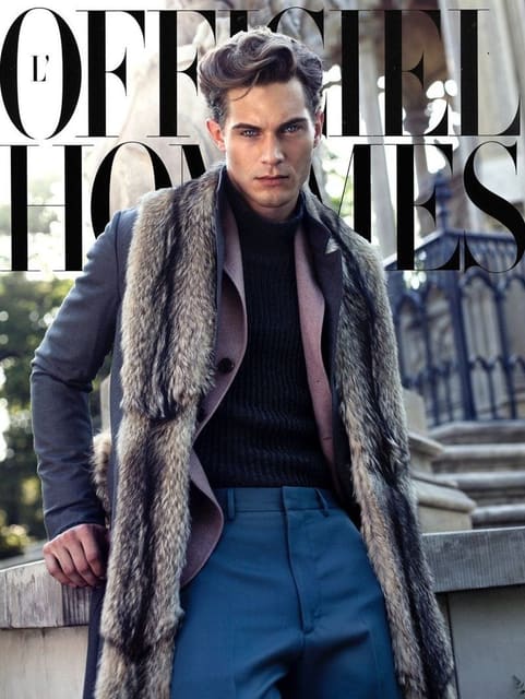 L'Officiel Hommes Ukraine F/W 2014 Cover — L'Officiel Hommes Ukraine