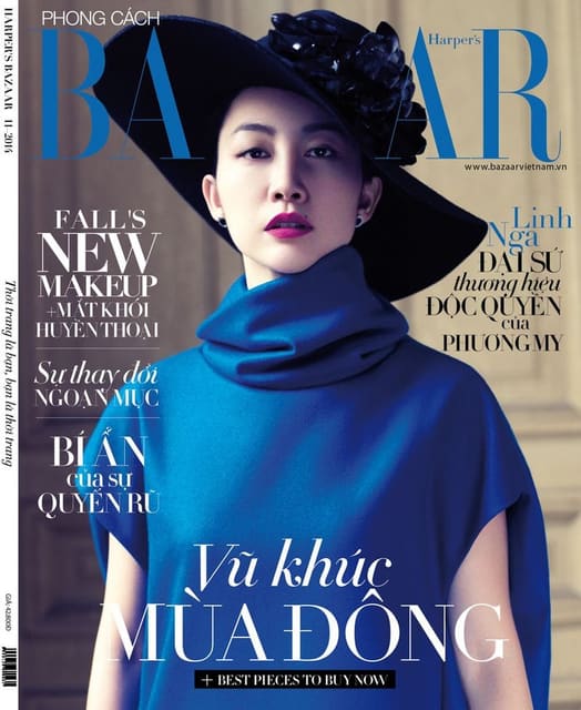 Harper's Bazaar November 2014 Covers — Harper's Bazaar Vietnam